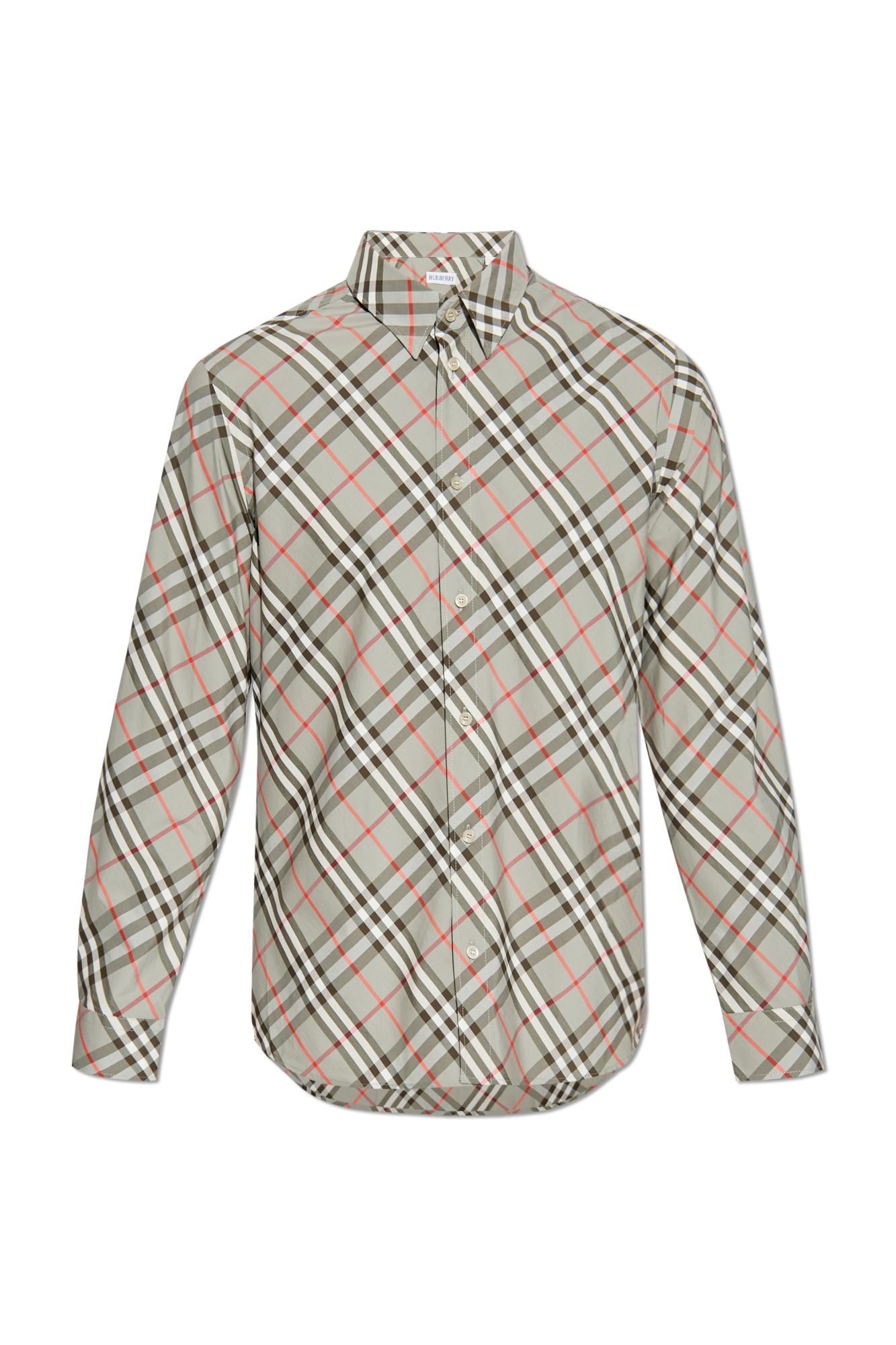 MPY1957ページ Grey Checked pattern shirt Burberry - Vitkac AS